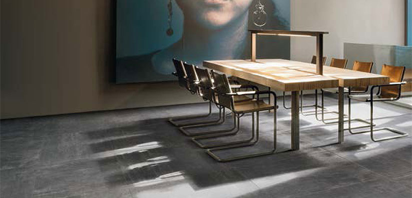 32 x 32 Icon Jet Black Rectified Porcelain tile - Image 3