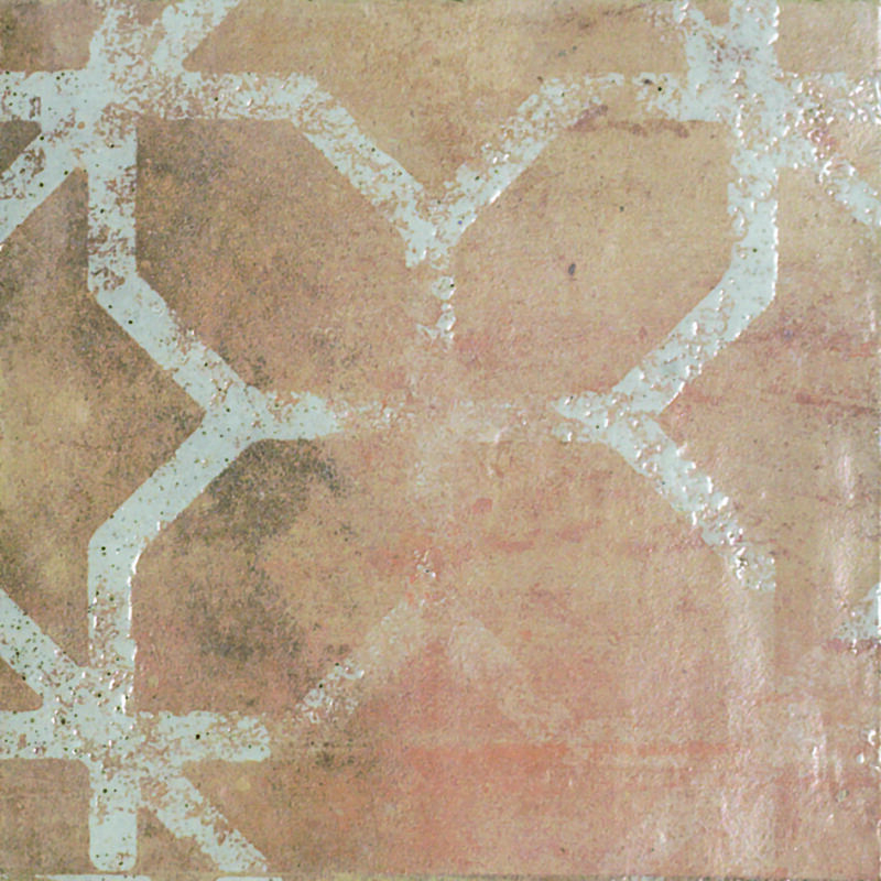 6 X 6 ZYX Amazonia Ethnic Cotto porcelain tile