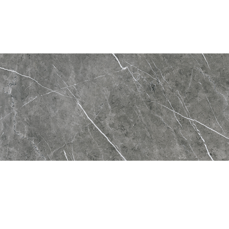 30 x 60" Theater Gray High Polished Rectified Porcelain Tile - Image 2