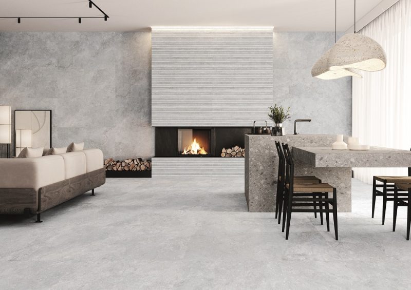 24 x 48 Toscano Light Travertine Matte Finished Rectified Porcelain Tile - Image 3