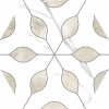 9 x 9 Alicante Beige Decorative Porcelain Hexagon Tile<ul class="no-bullets li-cart-item">
                  <li>Nb Of Boxes: <strong>0</strong></li> 
                </ul>