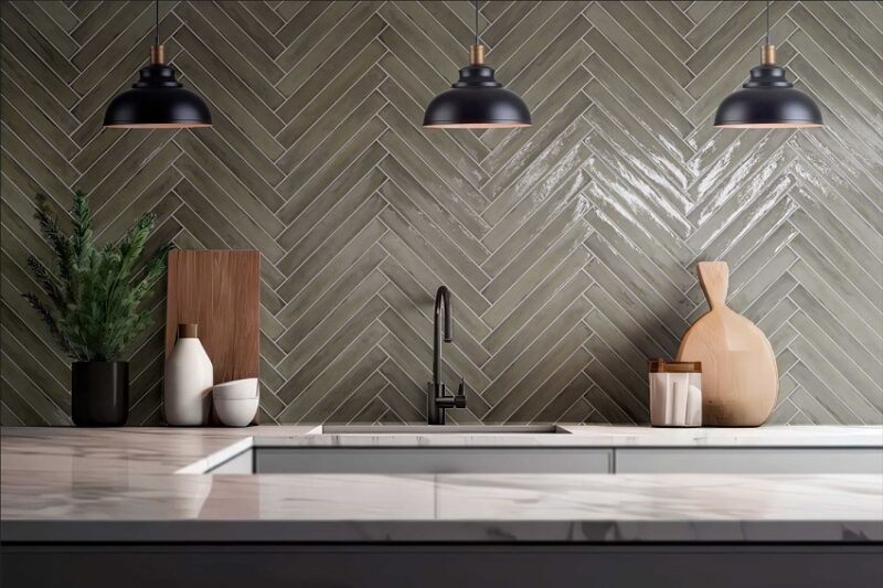 2 x 16 Cerdena Instana Glossy Subway Ceramic Tile - Image 2