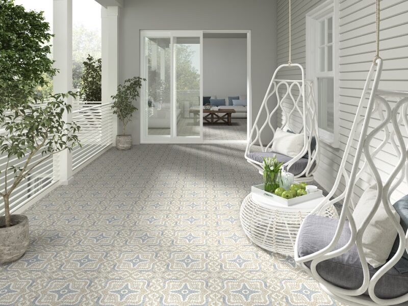 8 x 8 Mikron Sirakusa Matte Porcelain Tile - Image 3