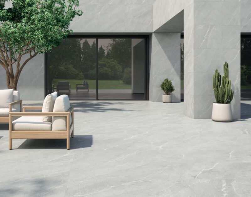 24 x 48 Dhara Ash Stone look rectified porcelain tile - Image 3