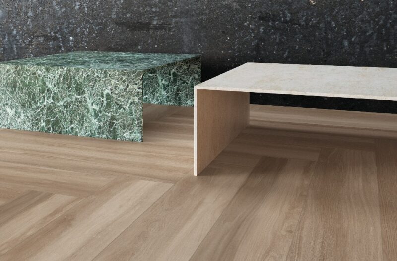 8 x 48 Wooden Aspen Rectified porcelain tile - Image 2