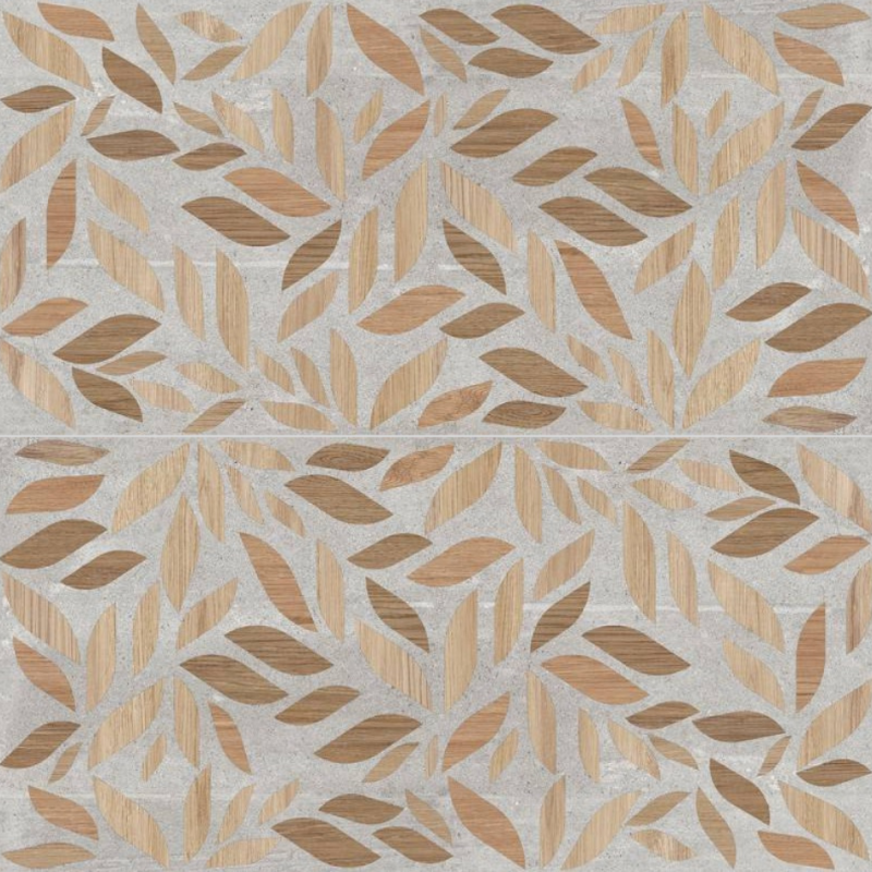 12 x 24 Ragnar Leia Pearl Deco Matte Porcelain Tile