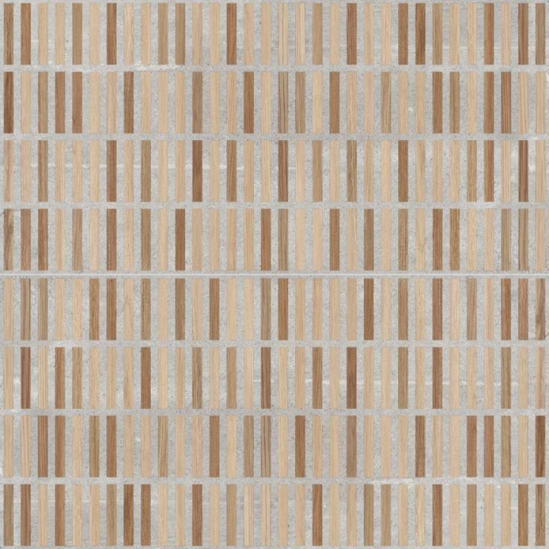 12 x 24 Ragnar Stick Pearl Deco Matte Porcelain Tile