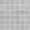 2 x 2 Fusion Silver Matte Porcelain Mosaic
