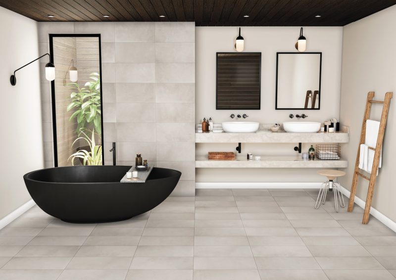 12 x 24 Fusion Sand Matte Porcelain Tile - Image 3
