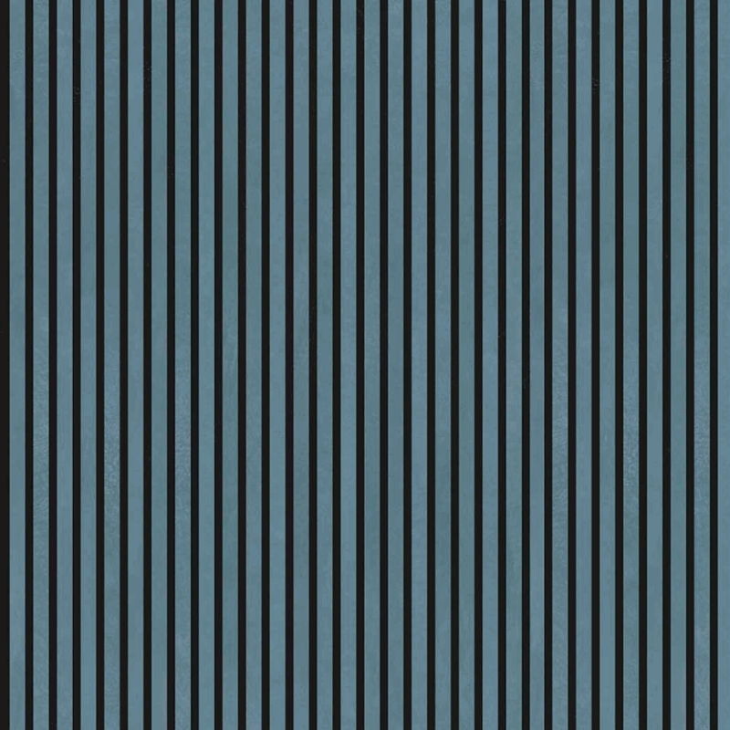 24 x 48 Ludo Nova 3D Blue-Nero Matte Porcelain Tile