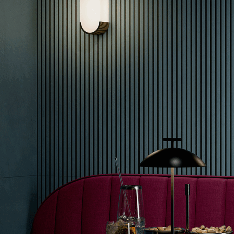 24 x 48 Ludo Nova 3D Blue-Nero Matte Porcelain Tile - Image 2