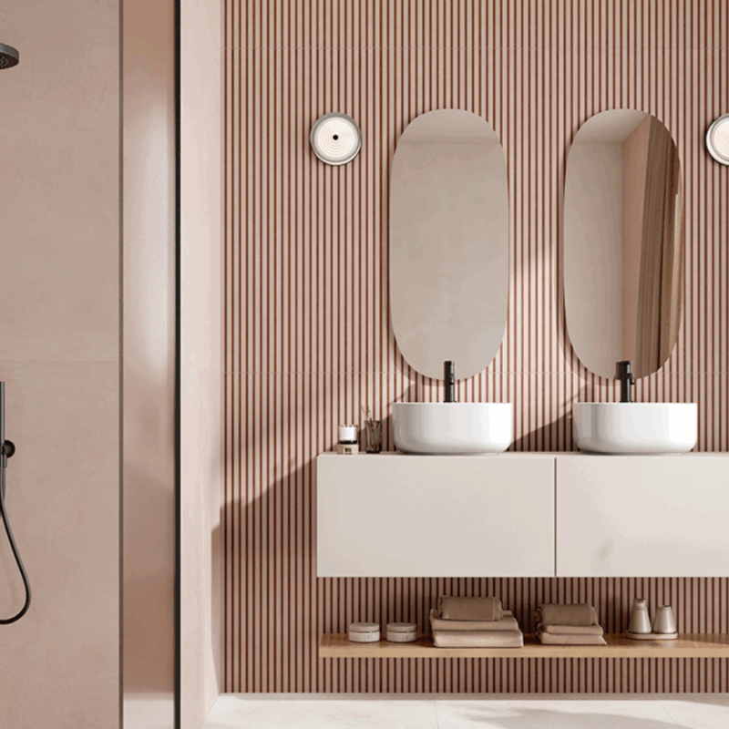 24 x 48 Ludo Nova 3D Avorio-Giada Matte Porcelain Tile - Image 2