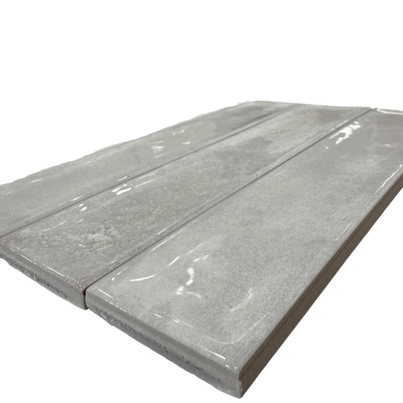 2 x 10 Mailo Gris Glossy Subway Tile - Image 3