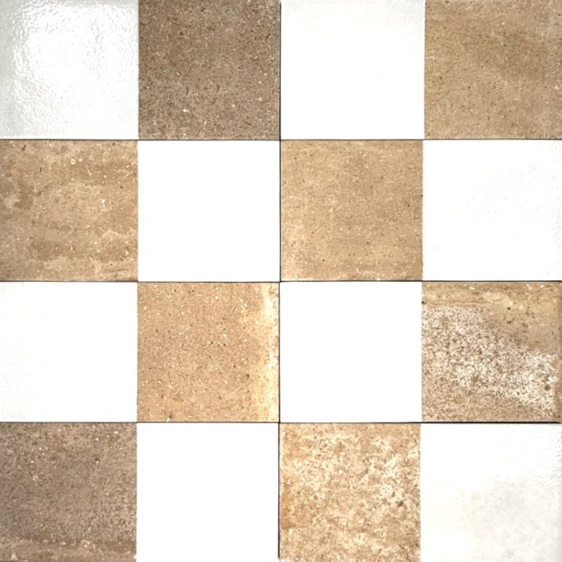 4.5 x 9 Benasal Segures Terracota Deco Porcelain Tile