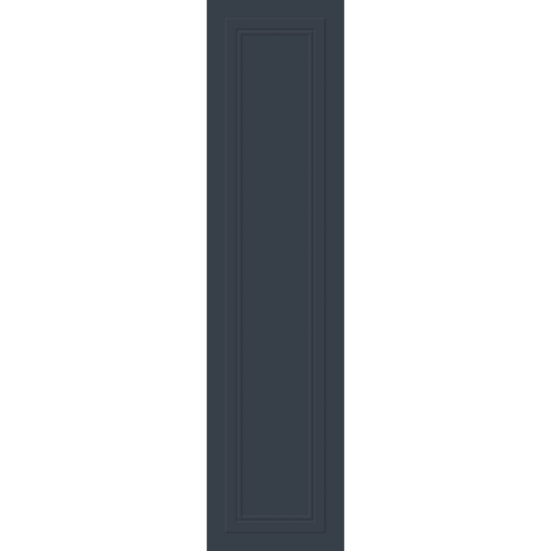 12 x 48 Boiserie Indigo Blue Porcelain Tile - Image 3