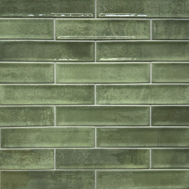2 x 10 Mailo Verde Glossy Subway Tile