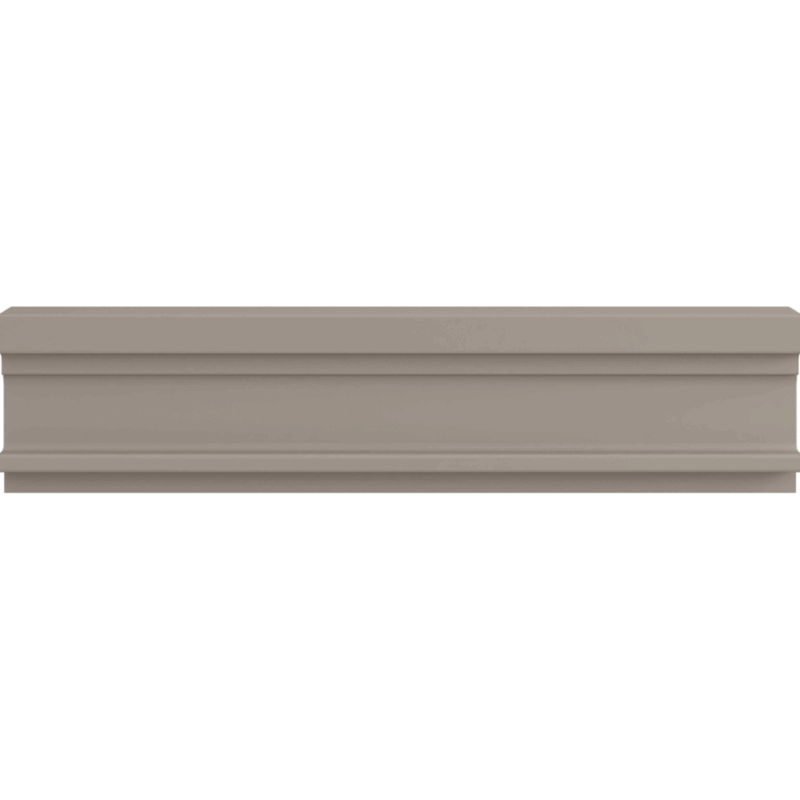 3 x 12 Boiserie Sombra Porcelain Chair Rail