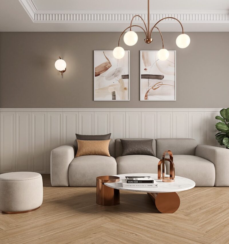 12 x 48 Boiserie Etere Porcelain Tile - Image 2