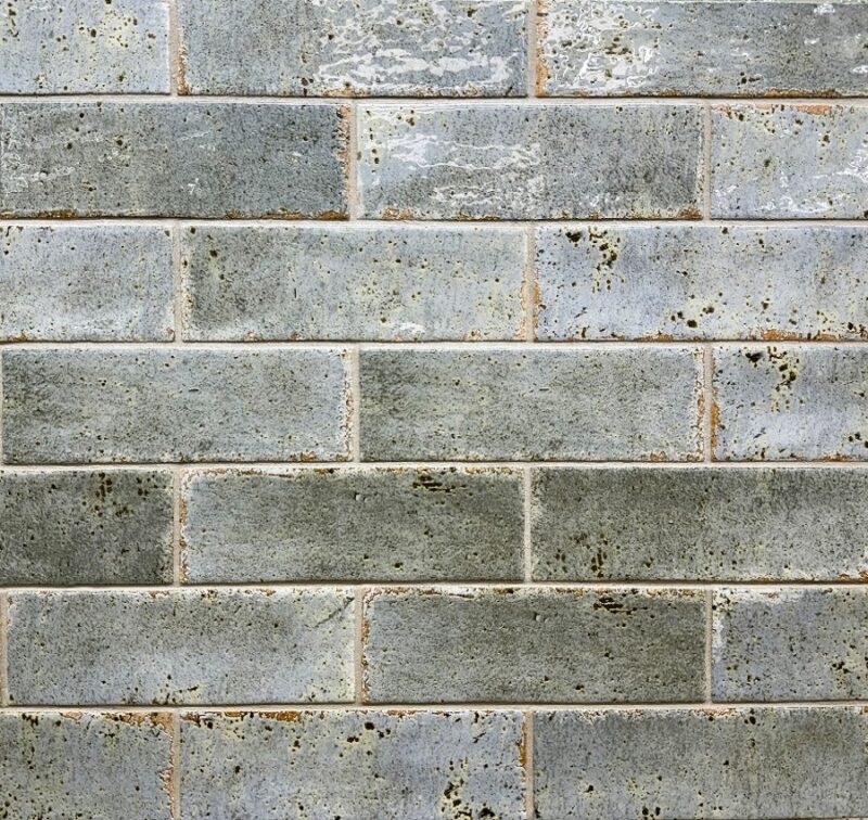 2.6 x 8 Musa Cielo Glossy Subway Porcelain Tile