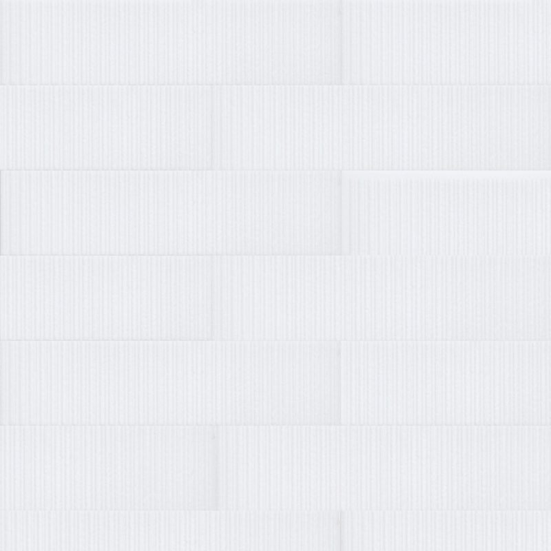 3 x 12 Van Blanco Deco Matte Subway Tile