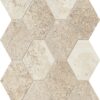 4 x 4 Crossland Match Porcelain Hexagon Mosaic