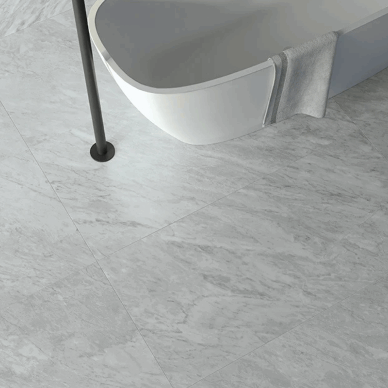 24 x 48 Versilia Silver Silky Porcelain Tile - Image 2
