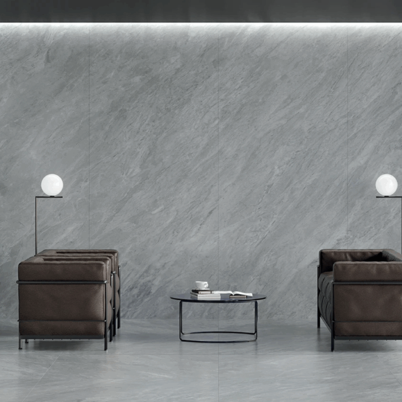 24 x 48 Versilia Silver Silky Porcelain Tile - Image 6