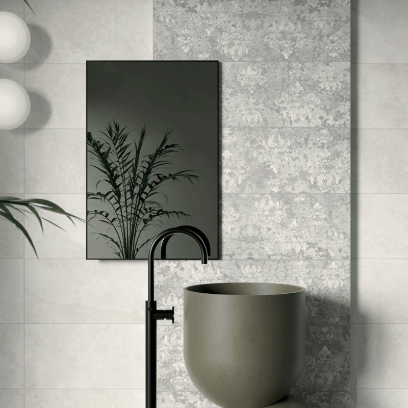 12 x 36 Alchemy Imperial Deco Caramic Wall Tile - Image 2