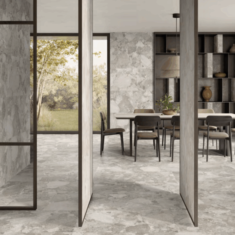 24 x 48 Matera Sassi Dark Grey Matte Porcelain Tile - Image 6