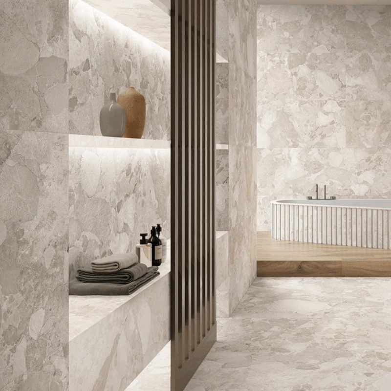 24 x 48 Matera Sassi Dark Grey Matte Porcelain Tile - Image 4
