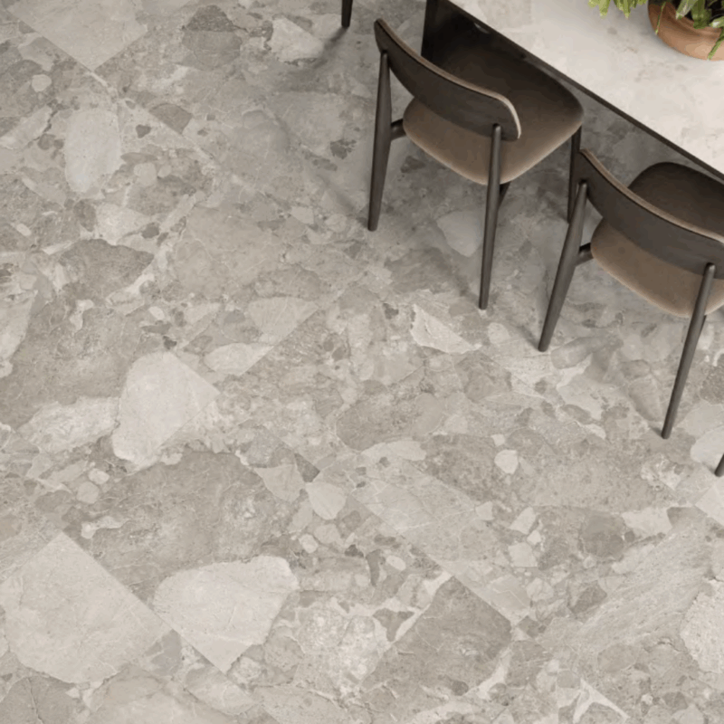 24 x 48 Matera Sassi Dark Grey Matte Porcelain Tile - Image 2