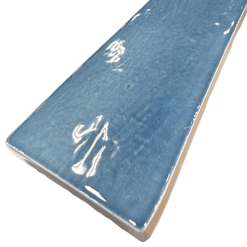 2.6 x 8 Kanso Blue Glossy Ceramic Tile - Image 2