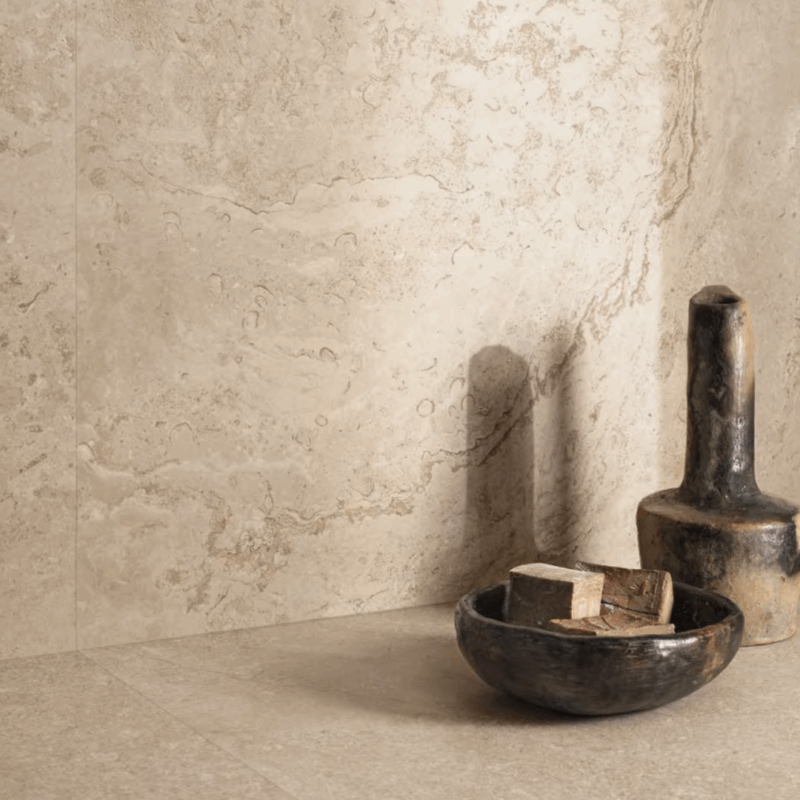 24 x 48 Unique Borgogne Variee Beige Lappato Porcelain Tile - Image 2