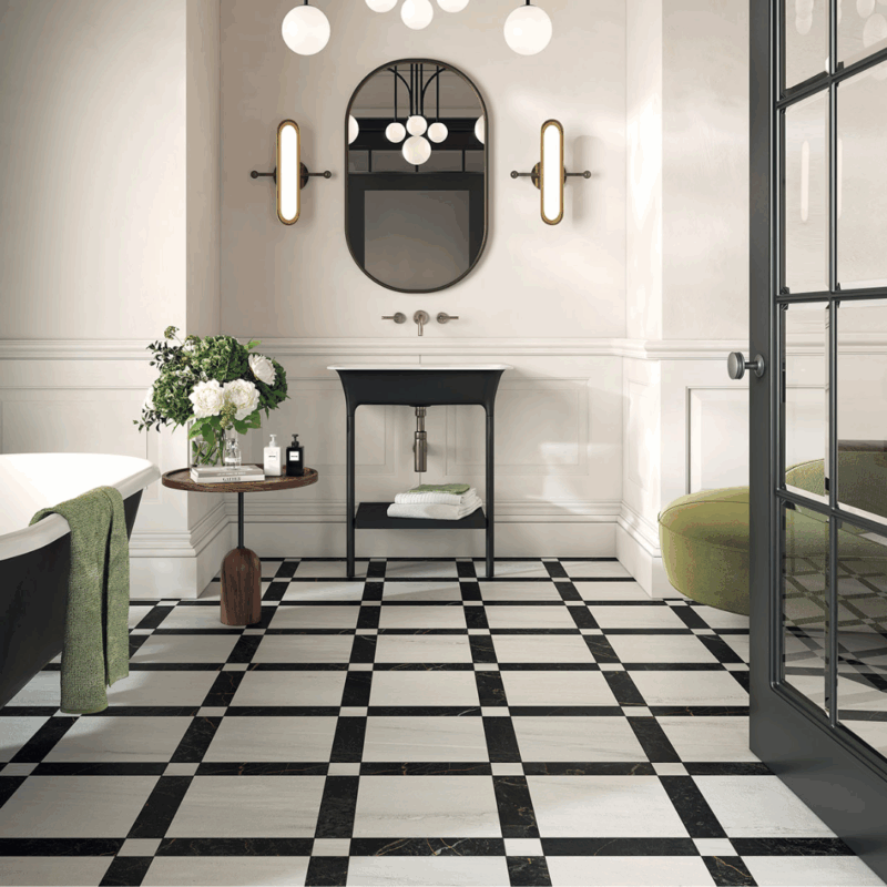 24 x 24 Sic Prestige Dolomite Matte Porcelain Tile - Image 2