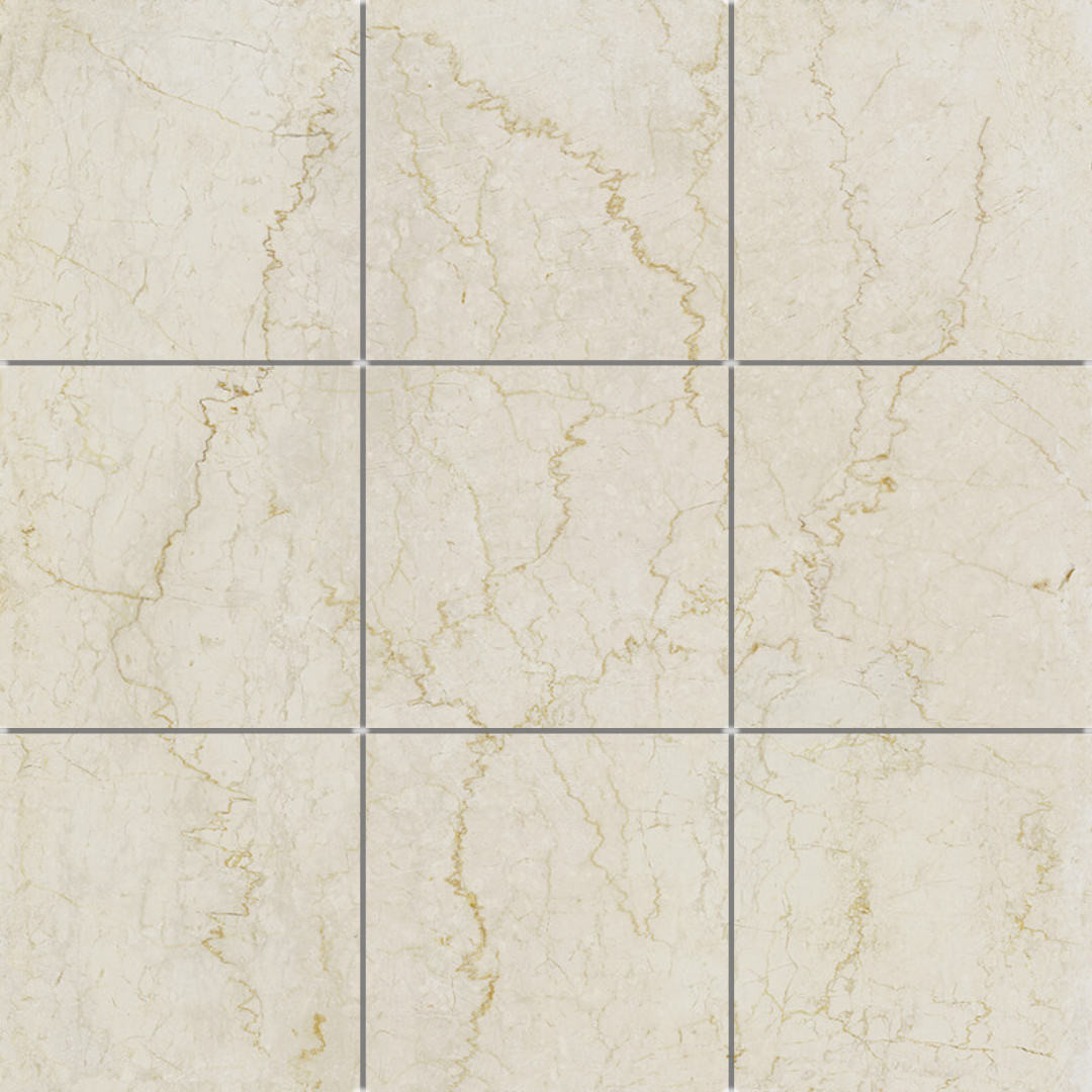 4 x 4 Marmorea Bottocino Matte Porcelain Tile