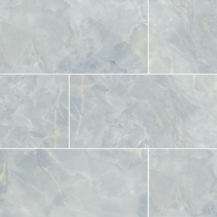 12 x 24 Lucent Blue Matte Porcelain Tile