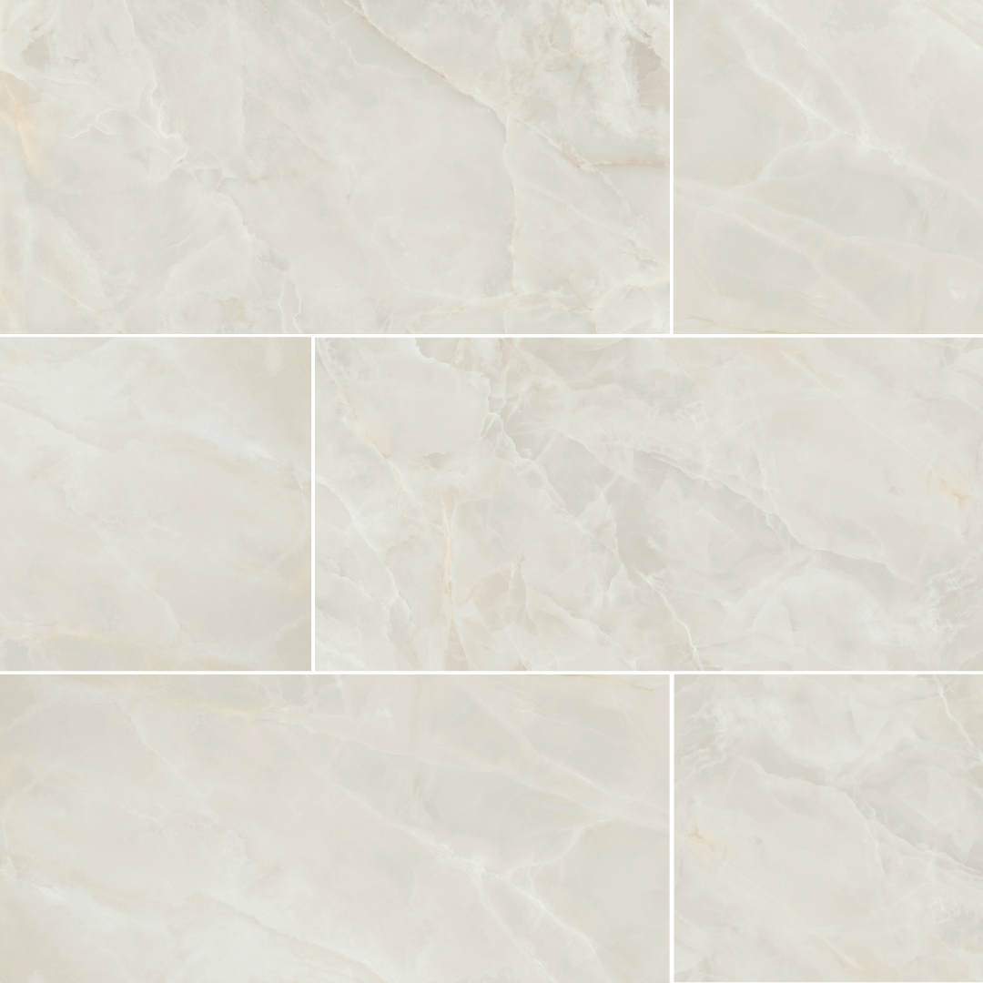 12 x 24 Lucent White Matte Porcelain Tile