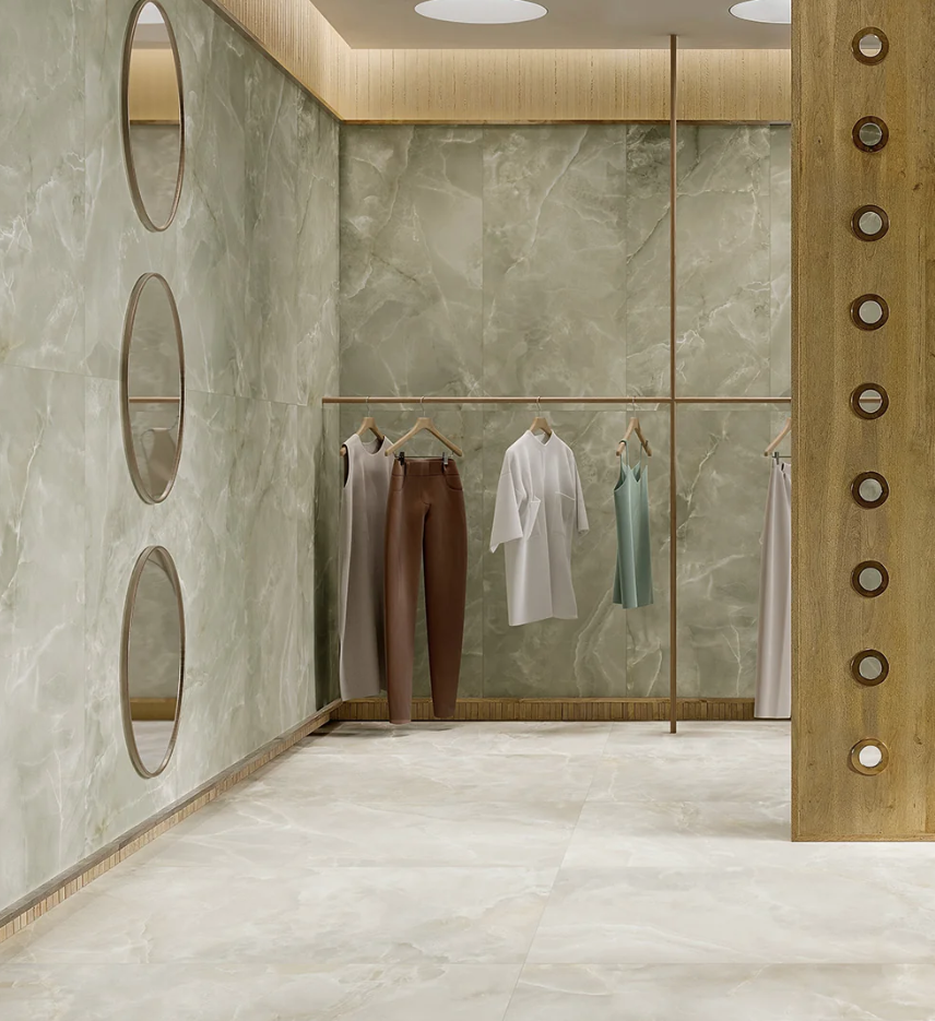 24 x 48 Lucent White Matte Porcelain Tile - Image 4