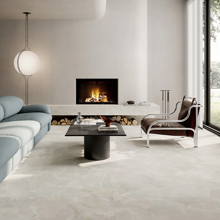 12 x 24 Lucent White Matte Porcelain Tile - Image 3