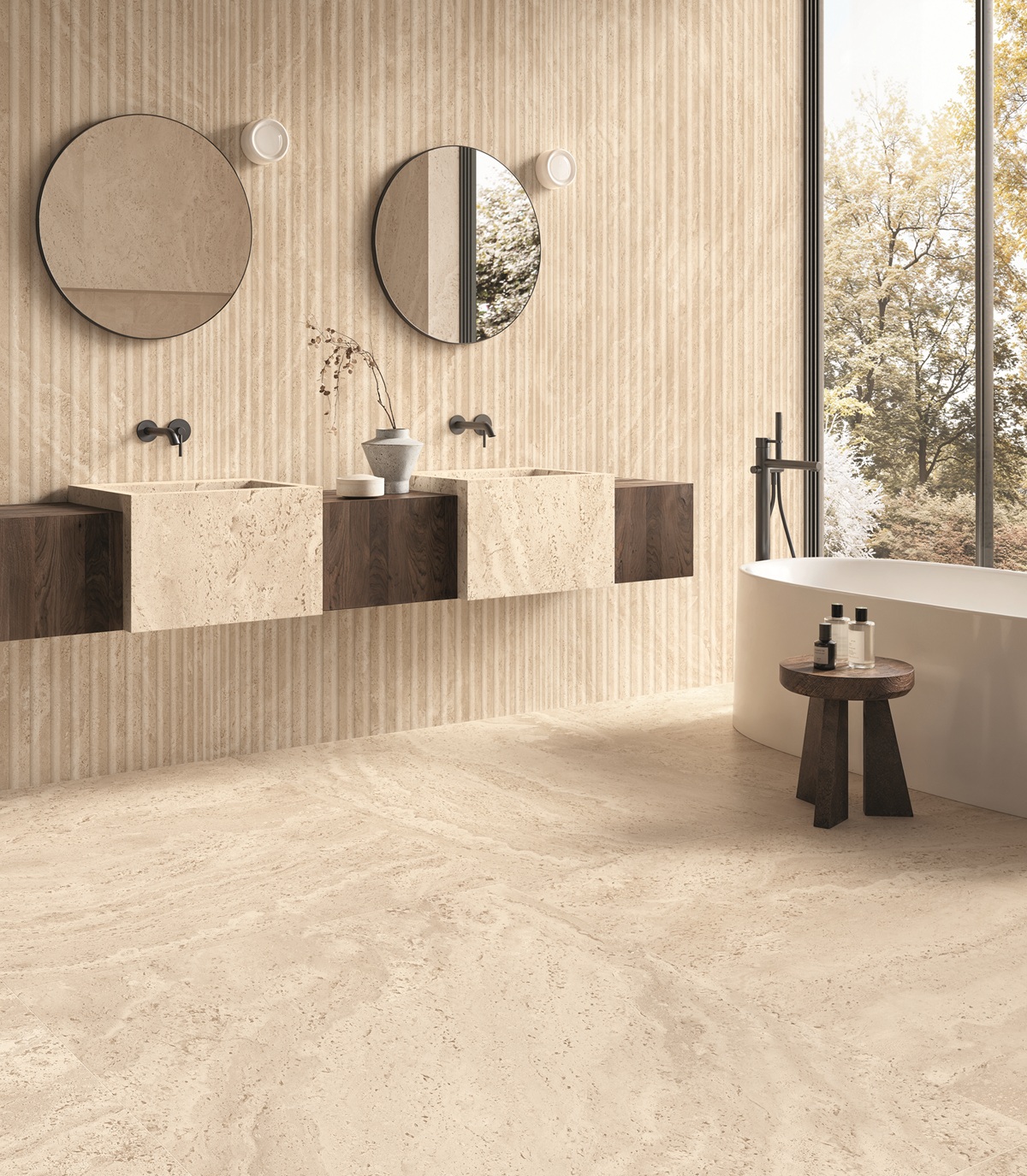 Dual Travertine